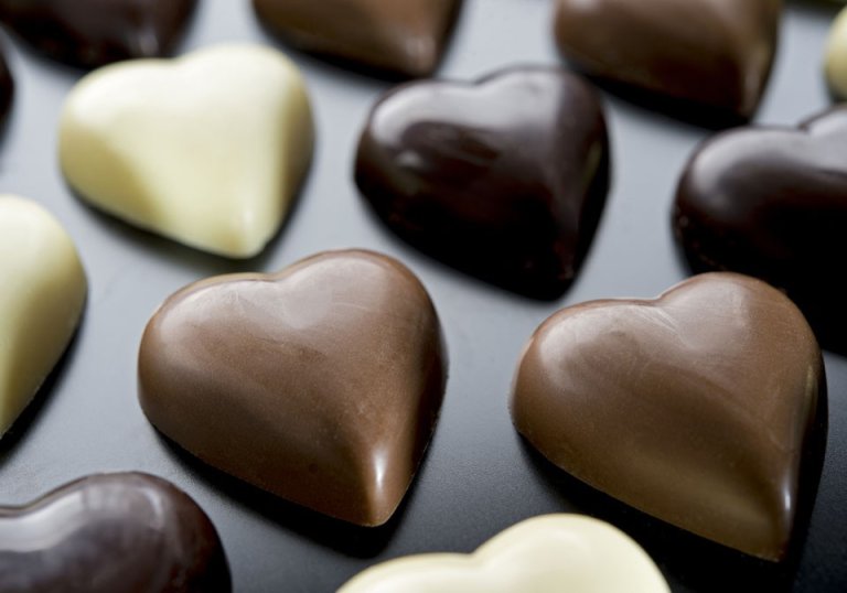 Chocolate Heart Bags