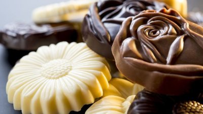 Chocolate Flower Bags