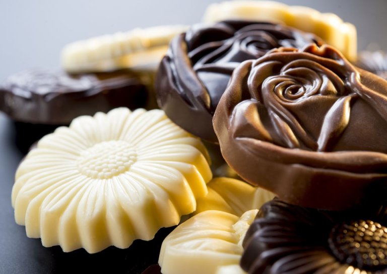 Chocolate Flower Bags