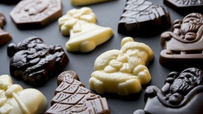 Chocolate Christmas Bags