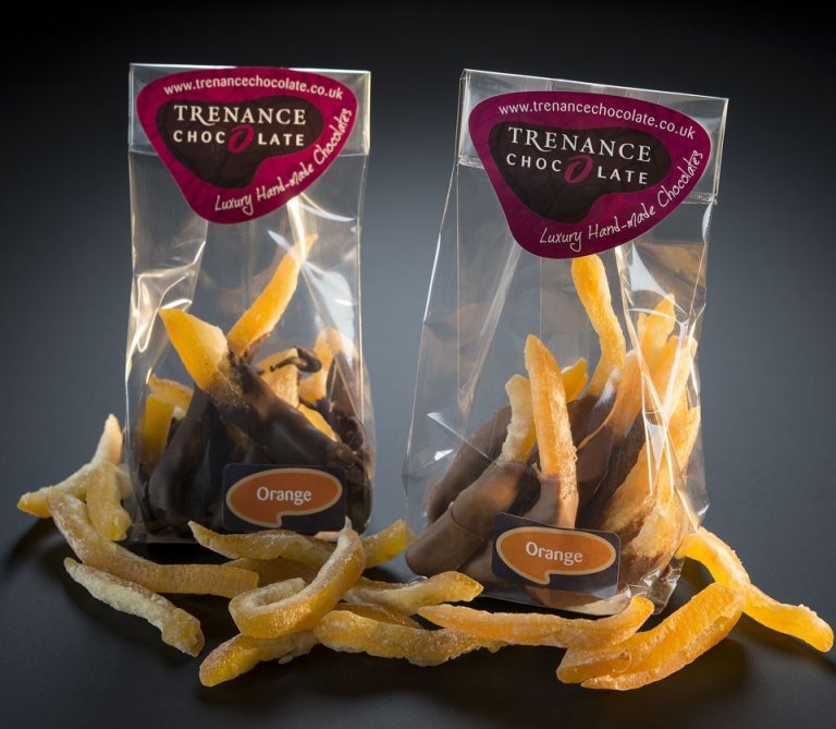 Chocolate Dipped Orange