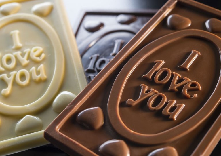 Chocolate I Love You Bars