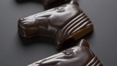 Chocolate Horse Heads