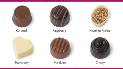 6 Chocolate Box Menu