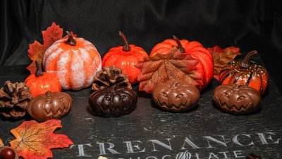 Salted Caramel Filled Pumpkin