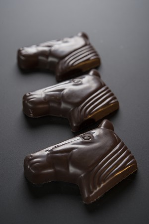Chocolate Horse Heads